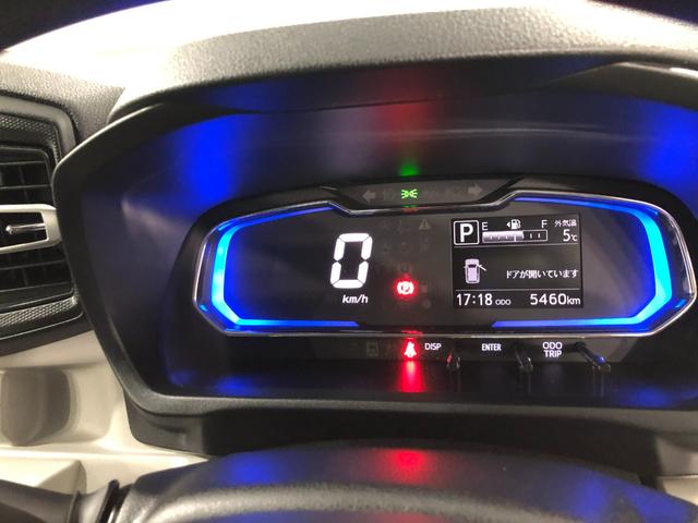 ミライースＸ　ＳＡIII　走行５４６０キロ／ＬＥＤヘッドランプ／マット１年保証距離無制限　走行距離５４６０キロ　純正マット　クリアランスソナー　オートライト　ＬＥＤヘッドランプ　アイドリングストップ　スマートアシスト３　キーレスエントリー（埼玉県）の中古車