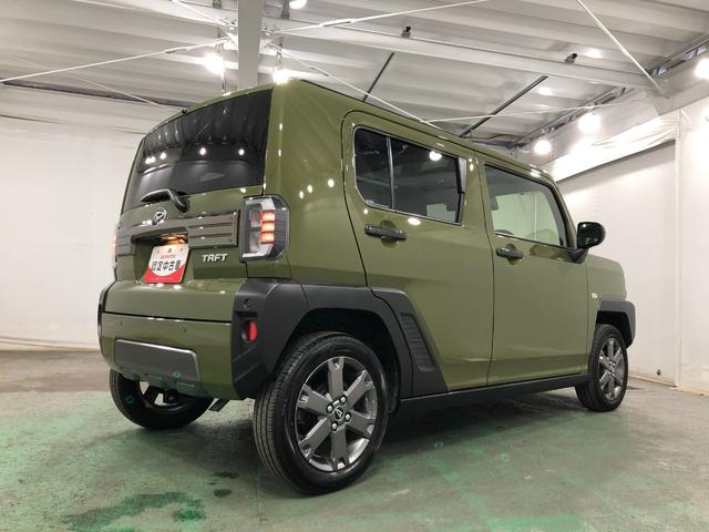 タフトＧ　ダーククロムベンチャー　走行４４８４キロ／シートヒーター１年保証距離無制限　走行距離４４８４キロ　純正マット　サイドエアバッグ　ＬＥＤヘッドランプ　アイドリングストップ　シートヒーター　プッシュボタンスタート　オート格納式ドアミラー　キーフリー（埼玉県）の中古車