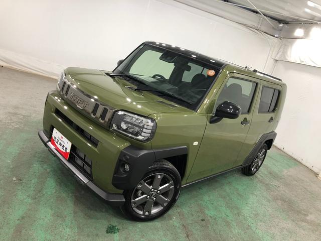 タフトＧ　ダーククロムベンチャー　走行４４８４キロ／シートヒーター１年保証距離無制限　走行距離４４８４キロ　純正マット　サイドエアバッグ　ＬＥＤヘッドランプ　アイドリングストップ　シートヒーター　プッシュボタンスタート　オート格納式ドアミラー　キーフリー（埼玉県）の中古車