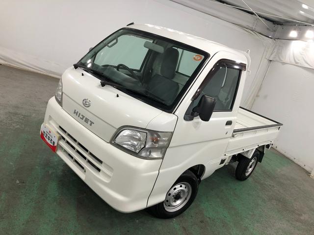 ハイゼットトラックエアコン・パワステ　スペシャル　４ＷＤ／走行４５８１８キロ１年保証距離無制限　走行距離４５８１８キロ　４ＷＤ　純正フロアマット　助手席エアバッグ　マニュアルエアコン　スペアキー　メンテナンスノート（埼玉県）の中古車