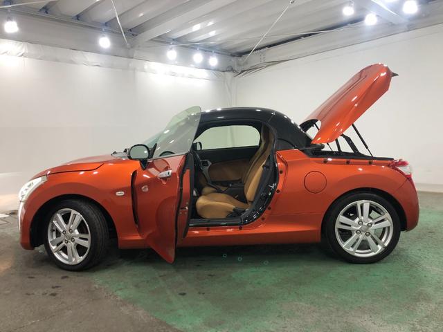 コペンローブ CVT 走行71417キロ 車検整備付 修復歴あり左フロントサイドメンバー、左リアサイドメンバー修復歴有 1年保証・走行距離無制限 走行71417キロ フルセグナビ BTオーディオ LEDヘッドライト シートヒーター ワンオーナー 点検記録簿あり(埼玉県)の中古車