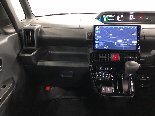 タントカスタムＸ　走行２４８６２キロ／タイヤ４本交換／ナビドラレコ一年保証・走行距離無制限走行２４８６２キロ　タイヤ４本交換　フルセグナビ　ブルートゥース　全周囲カメラ　ドラレコ　ＥＴＣ　クリアランスソナー　ＬＥＤヘッドライト　シートヒーター　両側電動スライド（埼玉県）の中古車