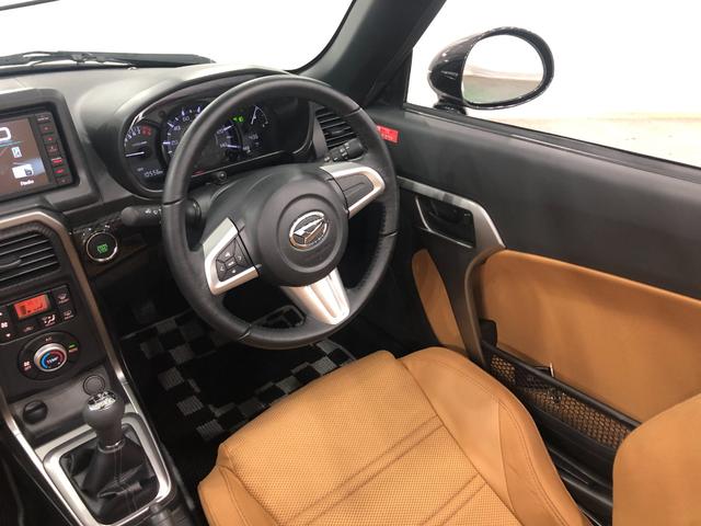 コペンローブ　走行１０５５６キロ／ディスプレイオーディオ一年保証・走行距離無制限走行１０５５６キロ　ディスプレイオーディオ　オートライト　ＬＥＤヘッドライト　シートヒーター（埼玉県）の中古車