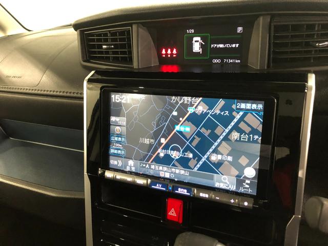 トールカスタムＧ　ターボ　車検整備付／走行７１３４１キロ／純正ナビ１年保証距離無制限　走行距離７１３４１キロ　純正フルセグナビ　バックカメラ　ドラレコ　純正マット　ＬＥＤヘッドランプ　アイドリングストップ　両側電動スライドドア　オート格納式ドアミラー　キーフリー（埼玉県）の中古車