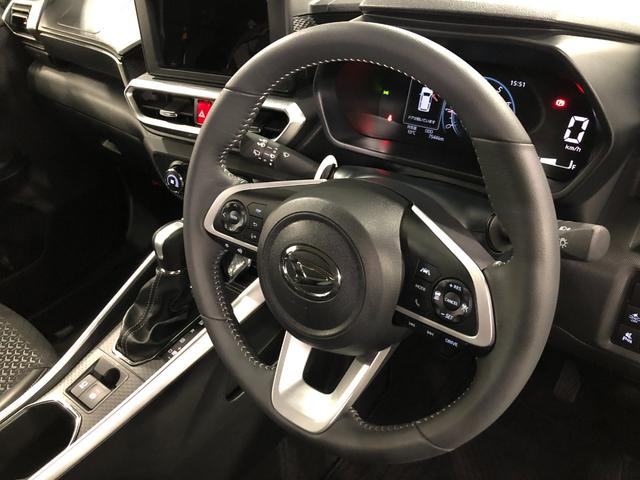 ロッキープレミアムG 走行7544キロ/サイドエアバッグ/純正マット1年保証距離無制限 走行距離7544キロ 純正マット サイドエアバッグ LEDヘッドランプ アイドリングストップ シートヒーター オート格納式ドアミラー 電動パーキングブレーキ キーフリー(埼玉県)の中古車