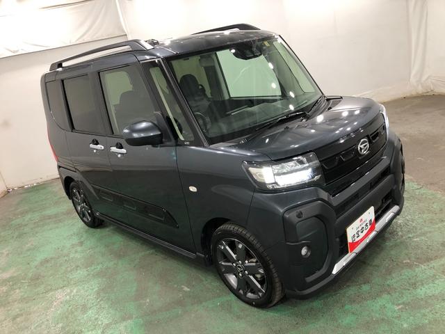 タントファンクロスターボ 走行57463キロ/雹害/車検整備付一年保証・走行距離無制限走行57463キロ 車検整備付 フルセグナビ ブルートゥース バックカメラ ドラレコ クリアランスソナー LEDヘッドライト シートヒーター 両側電動スライドドア(東京都)の中古車