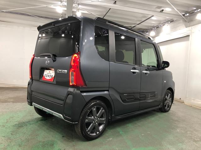 タントファンクロスターボ 走行57463キロ/雹害/車検整備付一年保証・走行距離無制限走行57463キロ 車検整備付 フルセグナビ ブルートゥース バックカメラ ドラレコ クリアランスソナー LEDヘッドライト シートヒーター 両側電動スライドドア(東京都)の中古車