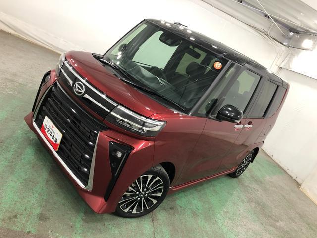 タントカスタムＲＳ　走行７３２１キロ／クリアランスソナー一年保証・走行距離無制限　走行７３２１キロ　サイドエアバック　クリアランスソナー　オートマチックハイビーム　オートライト　ＬＥＤヘッドライト　ベンチシート　シートヒーター　両側電動スライドドア（埼玉県）の中古車