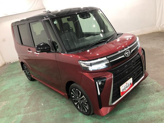 タントカスタムＲＳ　走行７３２１キロ／クリアランスソナー一年保証・走行距離無制限　走行７３２１キロ　サイドエアバック　クリアランスソナー　オートマチックハイビーム　オートライト　ＬＥＤヘッドライト　ベンチシート　シートヒーター　両側電動スライドドア（埼玉県）の中古車