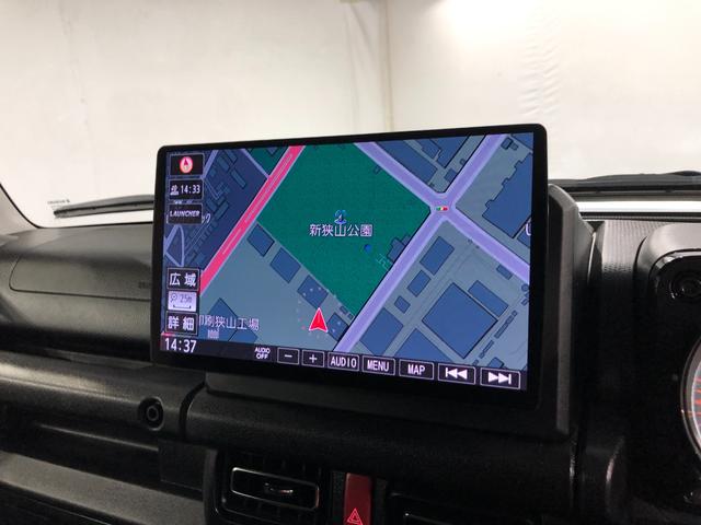 ジムニーシエラＪＣ　走行８３５７１キロ／フローティングナビ／４ＷＤ一年保証・走行距離無制限走行８３５７１キロ　フルセグナビ　ブルートゥース　サイドエアバック　オートライト　ＬＥＤヘッドライト（埼玉県）の中古車