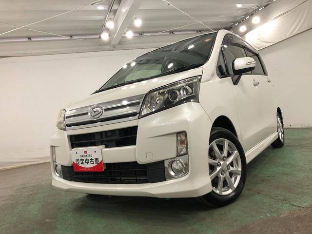 ムーヴカスタム　Ｘ　ＳＡ　走行８７０７７キロ／フルセグナビ／マット１年保証距離無制限　走行距離８７０７７キロ　フルセグナビ　ブルートゥース　純正マット　オートライト　ＬＥＤヘッドランプ　アイドリングストップ　電動格納式ドアミラー　プッシュボタンスタート（埼玉県）の中古車