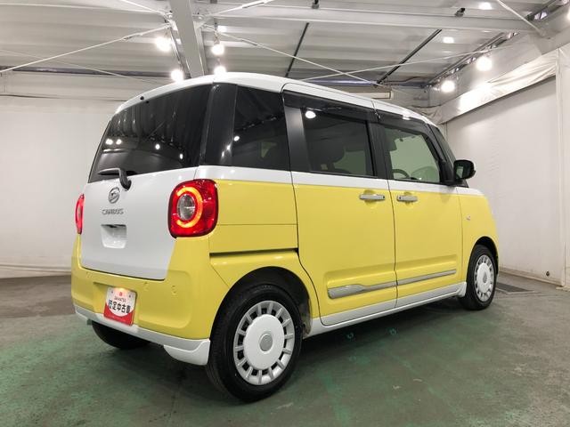 ムーヴキャンバスストライプスＧターボ　走行７９６１キロ／純正９インチナビ一年保証・走行距離無制限走行７９６１キロ　フルセグナビ　ブルートゥース　バックカメラ　ＥＴＣ　クリアランスソナー　オートライト　ＬＥＤヘッドライト　シートヒーター　両側電動スライドドア（埼玉県）の中古車