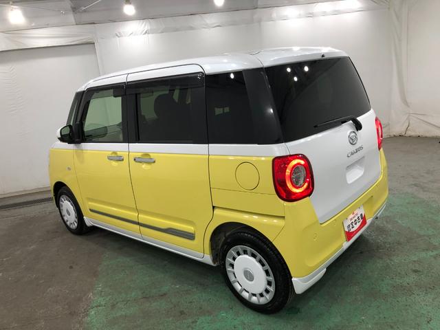 ムーヴキャンバスストライプスＧターボ　走行７９６１キロ／純正９インチナビ一年保証・走行距離無制限走行７９６１キロ　フルセグナビ　ブルートゥース　バックカメラ　ＥＴＣ　クリアランスソナー　オートライト　ＬＥＤヘッドライト　シートヒーター　両側電動スライドドア（埼玉県）の中古車