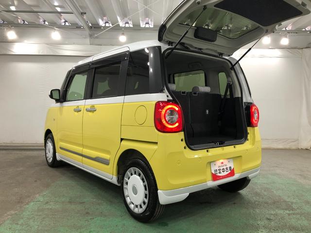 ムーヴキャンバスストライプスＧターボ　走行７９６１キロ／純正９インチナビ一年保証・走行距離無制限走行７９６１キロ　フルセグナビ　ブルートゥース　バックカメラ　ＥＴＣ　クリアランスソナー　オートライト　ＬＥＤヘッドライト　シートヒーター　両側電動スライドドア（埼玉県）の中古車