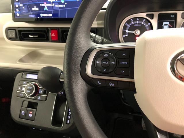 ムーヴキャンバスストライプスＧターボ　走行７９６１キロ／純正９インチナビ一年保証・走行距離無制限走行７９６１キロ　フルセグナビ　ブルートゥース　バックカメラ　ＥＴＣ　クリアランスソナー　オートライト　ＬＥＤヘッドライト　シートヒーター　両側電動スライドドア（埼玉県）の中古車