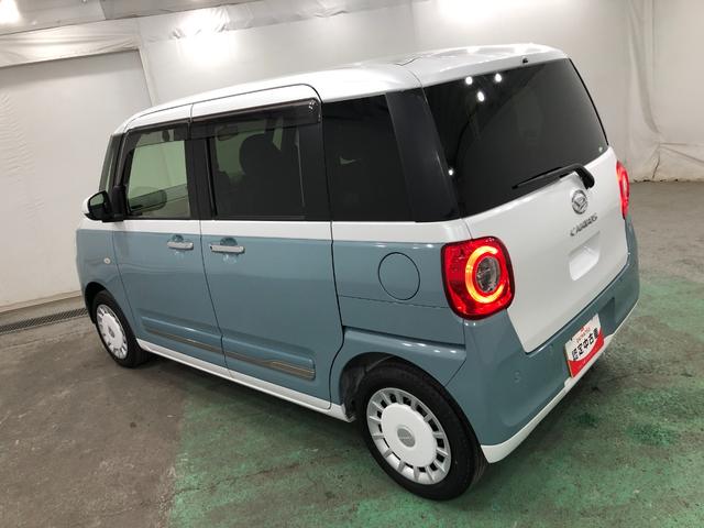 ムーヴキャンバスストライプスＧ　走行２４５２３キロ／車検整備付／ナビ一年保証・走行距離無制限走行２４５２３キロ　フルセグナビ　ブルートゥース　バックカメラ　ドラレコ　クリアランスソナー　オートライト　ＬＥＤヘッドライト　シートヒーター　両側電動スライドドア（埼玉県）の中古車