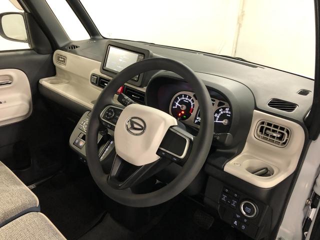 ムーヴキャンバスストライプスＧ　走行２４５２３キロ／車検整備付／ナビ一年保証・走行距離無制限走行２４５２３キロ　フルセグナビ　ブルートゥース　バックカメラ　ドラレコ　クリアランスソナー　オートライト　ＬＥＤヘッドライト　シートヒーター　両側電動スライドドア（埼玉県）の中古車