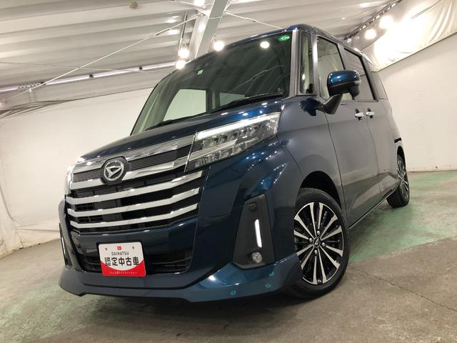 トールカスタムＧ　ターボ　走行７４４７９キロ／両側電動スライドドア１年保証距離無制限　走行距離７４４７９キロ　純正マット　ＬＥＤヘッドランプ　アイドリングストップ　両側電動スライドドア　オート格納式ドアミラー　電動パーキングブレーキ（埼玉県）の中古車