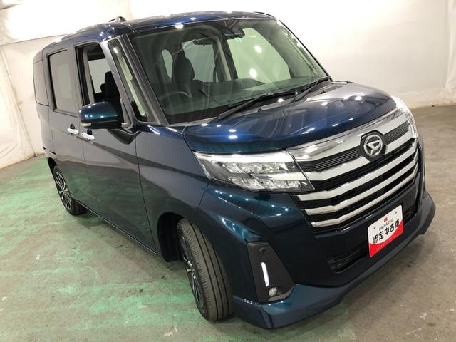 トールカスタムＧ　ターボ　走行７４４７９キロ／両側電動スライドドア１年保証距離無制限　走行距離７４４７９キロ　純正マット　ＬＥＤヘッドランプ　アイドリングストップ　両側電動スライドドア　オート格納式ドアミラー　電動パーキングブレーキ（埼玉県）の中古車