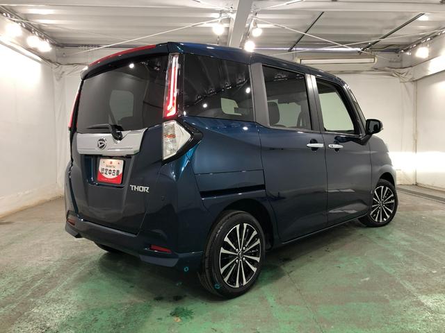 トールカスタムＧ　ターボ　走行７４４７９キロ／両側電動スライドドア１年保証距離無制限　走行距離７４４７９キロ　純正マット　ＬＥＤヘッドランプ　アイドリングストップ　両側電動スライドドア　オート格納式ドアミラー　電動パーキングブレーキ（埼玉県）の中古車