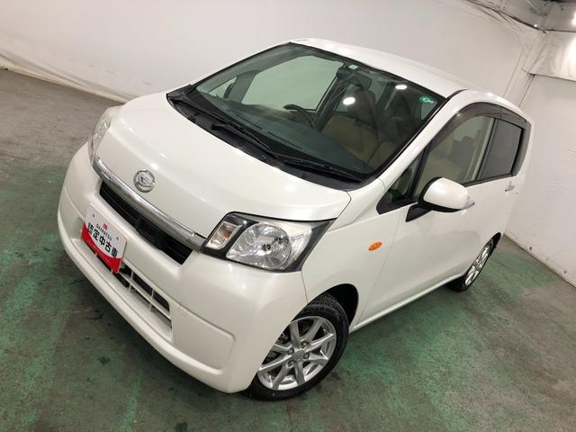 ムーヴＸ　ＳＡ　車検整備付／走行１１４９７キロ／ＣＤチューナー１年保証距離無制限　走行距離１１４９７キロ　車検整備付　ＣＤチューナー　純正マット　オートライト　アイドリングストップ　電動格納式ドアミラー　プッシュボタンスタート（埼玉県）の中古車