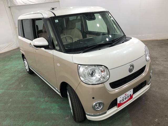 ムーヴキャンバスＧメイクアップＶＳ　ＳＡIII　走行１２８８０キロ／純正ナビ１年保証距離無制限　走行距離１２８８０キロ　純正フルセグナビ　パノラマモニター　純正マット　サイドエアバッグ　ＬＥＤヘッドランプ　アイドリングストップ　シートヒーター　両側電動スライドドア　キーフリー（埼玉県）の中古車