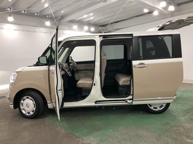 ムーヴキャンバスＧメイクアップＶＳ　ＳＡIII　走行１２８８０キロ／純正ナビ１年保証距離無制限　走行距離１２８８０キロ　純正フルセグナビ　パノラマモニター　純正マット　サイドエアバッグ　ＬＥＤヘッドランプ　アイドリングストップ　シートヒーター　両側電動スライドドア　キーフリー（埼玉県）の中古車