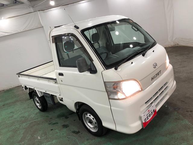 ハイゼットトラックエアコン・パワステ ツインカムスペシャル一年保証・走行距離無制限走行73730キロ 車検整備付 純正カーペットマット 4WD エアコン パワステ マニュアル FMAMラジオ(埼玉県)の中古車