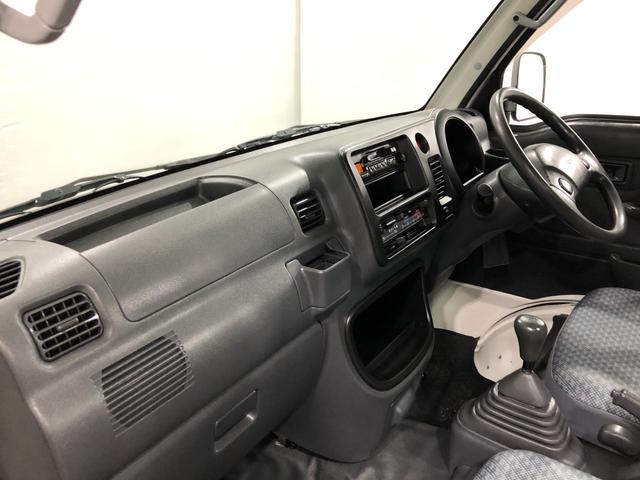 ハイゼットトラックエアコン・パワステ ツインカムスペシャル一年保証・走行距離無制限走行73730キロ 車検整備付 純正カーペットマット 4WD エアコン パワステ マニュアル FMAMラジオ(埼玉県)の中古車