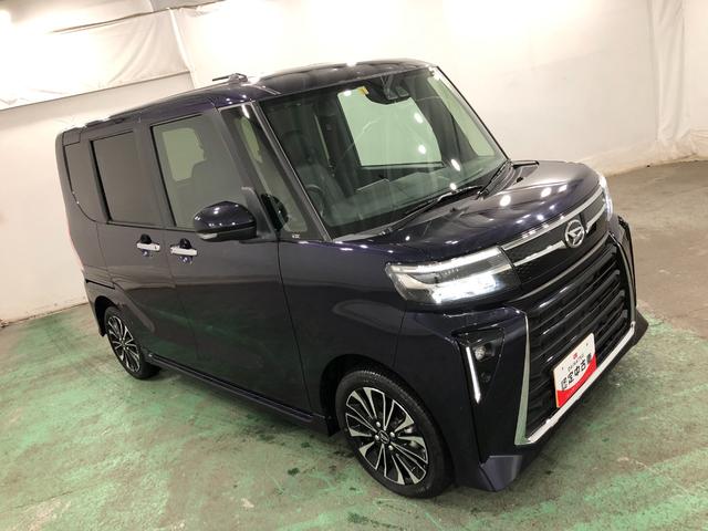 タントカスタムＲＳ　走行６５１１キロ／車検整備付／シートヒーター一年保証・走行距離無制限　走行６５１１キロ　サイドエアバック　クリアランスソナー　オートマチックハイビーム　オートライト　ＬＥＤヘッドライト　ベンチシート　シートヒーター　両側電動スライドドア（埼玉県）の中古車