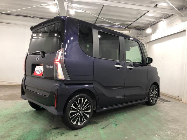 タントカスタムＲＳ　走行６５１１キロ／車検整備付／シートヒーター一年保証・走行距離無制限　走行６５１１キロ　サイドエアバック　クリアランスソナー　オートマチックハイビーム　オートライト　ＬＥＤヘッドライト　ベンチシート　シートヒーター　両側電動スライドドア（埼玉県）の中古車