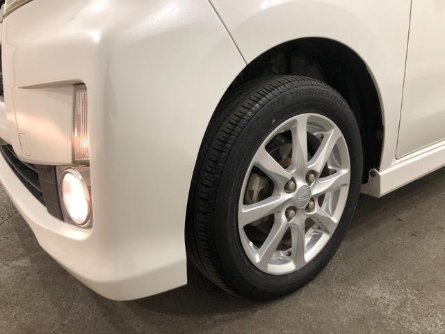 ムーヴカスタム　Ｘ　ＳＡ　走行８９３９２キロ／タイヤ４本交換／ナビ一年保証・走行距離無制限走行８９３９２キロ　タイヤ４本交換　フルセグナビ　ブルートゥース　バックカメラ　オートライト　ＬＥＤヘッドライト　ベンチシート（埼玉県）の中古車