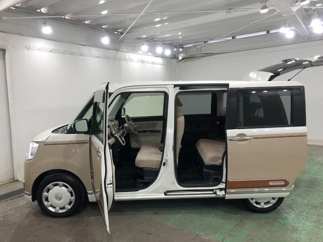 ムーヴキャンバスGメイクアップVS SAIII 走行5967キロ/車検整備付一年保証・走行距離無制限走行5967キロ フルセグナビ ブルートゥース 全周囲カメラ ドラレコ ETC クリアランスソナー LEDヘッドライト シートヒーター 両側電動スライドドア(埼玉県)の中古車