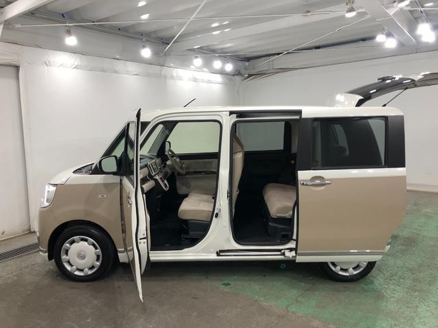 ムーヴキャンバスGメイクアップVS SAIII 走行37120キロ/ナビ一年保証・走行距離無制限走行37120キロ フルセグナビ ブルートゥース 全周囲カメラ ドラレコ ETC オートライト LEDヘッドライト シートヒーター 両側電動スライドドア(埼玉県)の中古車