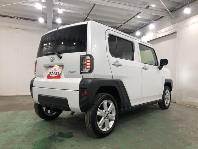 タフトＧ　走行６２５９キロ／車検整備付／クリアランスソナー一年保証・走行距離無制限　走行６２５９キロ　サイドエアバック　クリアランスソナー　オートマチックハイビーム　オートライト　ＬＥＤヘッドライト　シートヒーター（埼玉県）の中古車