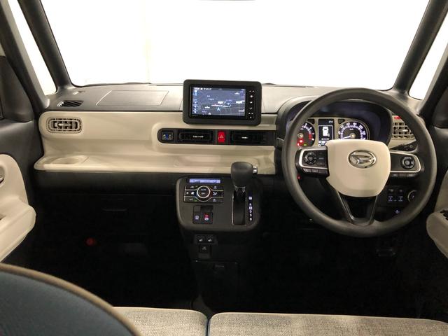 ムーヴキャンバスストライプスGターボ 走行6645キロ/ナビ/ドラレコ一年保証・走行距離無制限走行6645キロ フルセグナビ ブルートゥース バックカメラ ドラレコ ETC クリアランスソナー オートライト LEDヘッドライト シートヒーター 両側電動スライドドア(埼玉県)の中古車