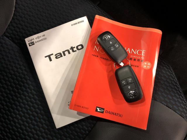 タントカスタムＸ　走行２９７６キロ／シートヒーター／オートライト一年保証・走行距離無制限　走行２９７６キロ　サイドエアバック　クリアランスソナー　オートマチックハイビーム　オートライト　ＬＥＤヘッドライト　ベンチシート　シートヒーター　両側電動スライドドア（埼玉県）の中古車