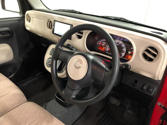 ミラココアココアX 走行61550キロ/ナビ/ベンチシート一年保証・走行距離無制限走行61550キロ フルセグナビ BTオーディオ DVD アイドリングストップ ベンチシート 電動格納ミラー(埼玉県)の中古車