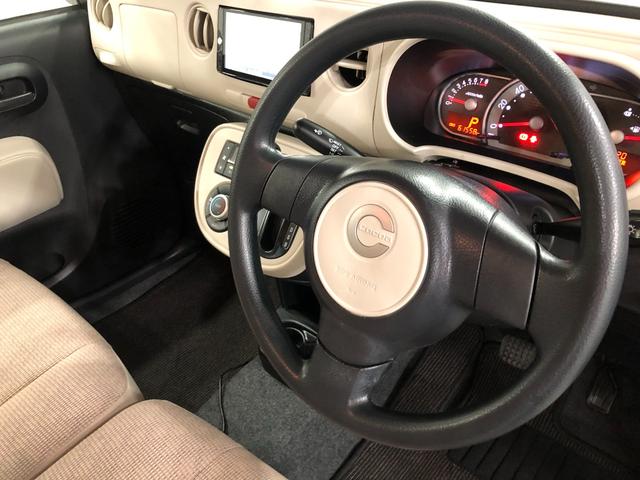 ミラココアココアX 走行61550キロ/ナビ/ベンチシート一年保証・走行距離無制限走行61550キロ フルセグナビ BTオーディオ DVD アイドリングストップ ベンチシート 電動格納ミラー(埼玉県)の中古車