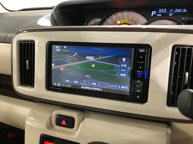 ムーヴキャンバスＧメイクアップＶＳ　ＳＡ３　／ナビ／ドラレコ／車検整備付一年保証・走行距離無制限走行２６８１３キロ　車検整備付　フルセグナビ　ブルートゥース　全周囲カメラ　ドラレコ　ＥＴＣ　オートライト　ＬＥＤヘッドライト　シートヒーター　両側電動スライドドア（埼玉県）の中古車