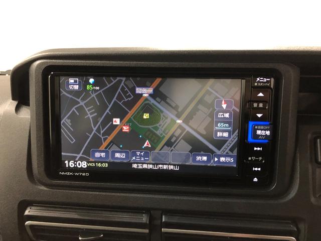 アトレーＲＳ　走行１４１５９キロ／車検整備付／ナビ／ドラレコ／４ＷＤ一年保証・走行距離無制限走行１４１５９キロ　車検整備付　ワンセグナビ　ブルートゥース　バックカメラ　ドラレコ　クリアランスソナー　ＬＥＤヘッドライト　両側電動スライドドア（埼玉県）の中古車