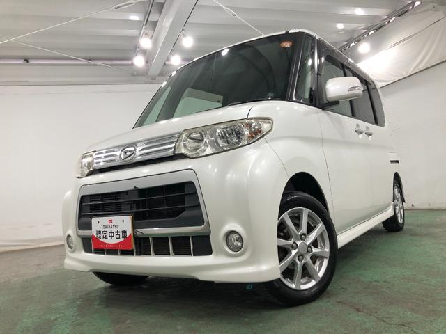 タントカスタムＸ　走行８００７５キロ　ナビ　ＥＴＣ一年保証・走行距離無制限　走行８００７５キロ　ＤＶＤ　ＨＩＤヘッドライト　ベンチシート　片側電動スライドドア　電動格納式ドアミラー　オートエアコン（埼玉県）の中古車