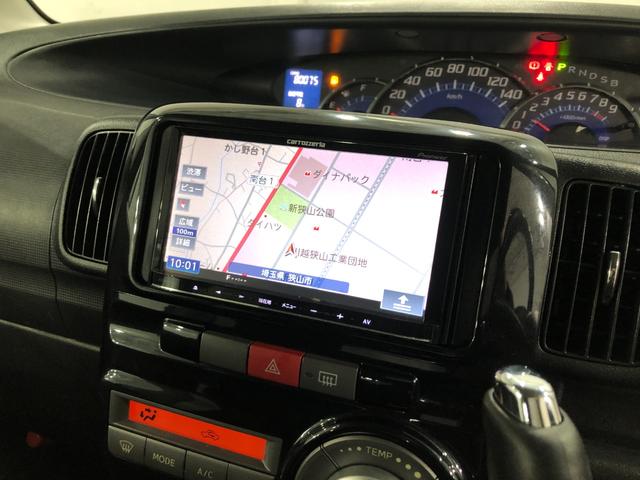 タントカスタムＸ　走行８００７５キロ　ナビ　ＥＴＣ一年保証・走行距離無制限　走行８００７５キロ　ＤＶＤ　ＨＩＤヘッドライト　ベンチシート　片側電動スライドドア　電動格納式ドアミラー　オートエアコン（埼玉県）の中古車