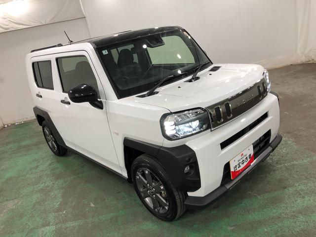 タフトGダーククロムベンチャー 走行5977キロ/クリアランスソナ一年保証・走行距離無制限 走行5977キロ サイドエアバック クリアランスソナー オートマチックハイビーム オートライト LEDヘッドライト ベンチシート シートヒーター(埼玉県)の中古車