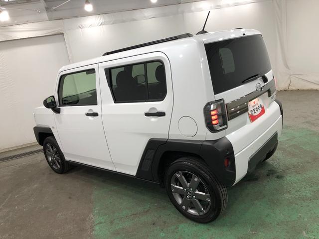 タフトGダーククロムベンチャー 走行5977キロ/クリアランスソナ一年保証・走行距離無制限 走行5977キロ サイドエアバック クリアランスソナー オートマチックハイビーム オートライト LEDヘッドライト ベンチシート シートヒーター(埼玉県)の中古車