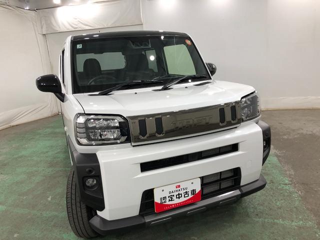 タフトGダーククロムベンチャー 走行5977キロ/クリアランスソナ一年保証・走行距離無制限 走行5977キロ サイドエアバック クリアランスソナー オートマチックハイビーム オートライト LEDヘッドライト ベンチシート シートヒーター(埼玉県)の中古車