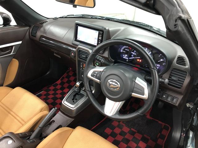 コペンローブ　車検Ｒ９．１２　純正ナビ／ＣＶＴ／修復歴あり一年保証・走行距離無制限走行９６３６６キロ　左リア修復歴あり　純正ワンセグナビ　運転席助手席エアバック　純正カーペットマット　ＬＥＤヘッドライト　アイドリングストップ（埼玉県）の中古車