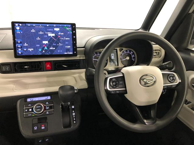 ムーヴキャンバスストライプスＧターボ　修復歴　９型ナビ　ドラレコ　Ｂモニターフルセグナビ　バックカメラ　ドラレコ　ＥＴＣ　オートライト　ＬＥＤヘッドライト　電動パーキングブレーキ　シートヒーター　キーフリー　両側電動スライドドア　一年保証・走行距離無制限走行４５３１８キロ（埼玉県）の中古車