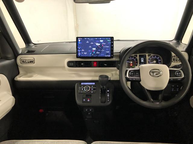 ムーヴキャンバスストライプスＧターボ　修復歴　９型ナビ　ドラレコ　Ｂモニターフルセグナビ　バックカメラ　ドラレコ　ＥＴＣ　オートライト　ＬＥＤヘッドライト　電動パーキングブレーキ　シートヒーター　キーフリー　両側電動スライドドア　一年保証・走行距離無制限走行４５３１８キロ（埼玉県）の中古車