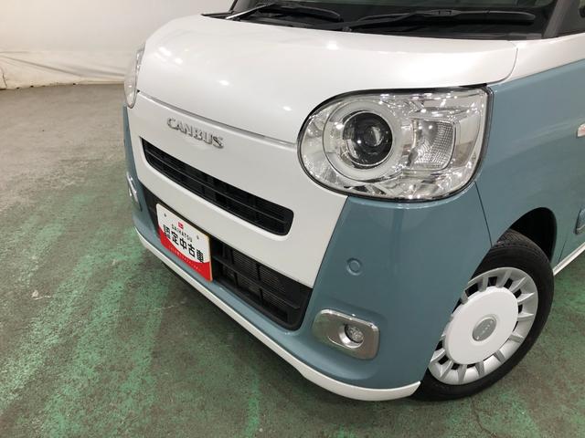 ムーヴキャンバスストライプスＧターボ　修復歴　９型ナビ　ドラレコ　Ｂモニターフルセグナビ　バックカメラ　ドラレコ　ＥＴＣ　オートライト　ＬＥＤヘッドライト　電動パーキングブレーキ　シートヒーター　キーフリー　両側電動スライドドア　一年保証・走行距離無制限走行４５３１８キロ（埼玉県）の中古車